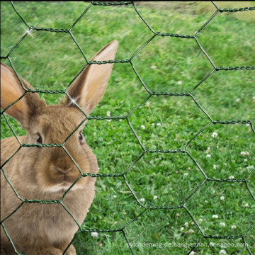 Hähnchen Drahtgeflecht Kaninchen Zaun grün PVC Mantel Stahl Garten Netting